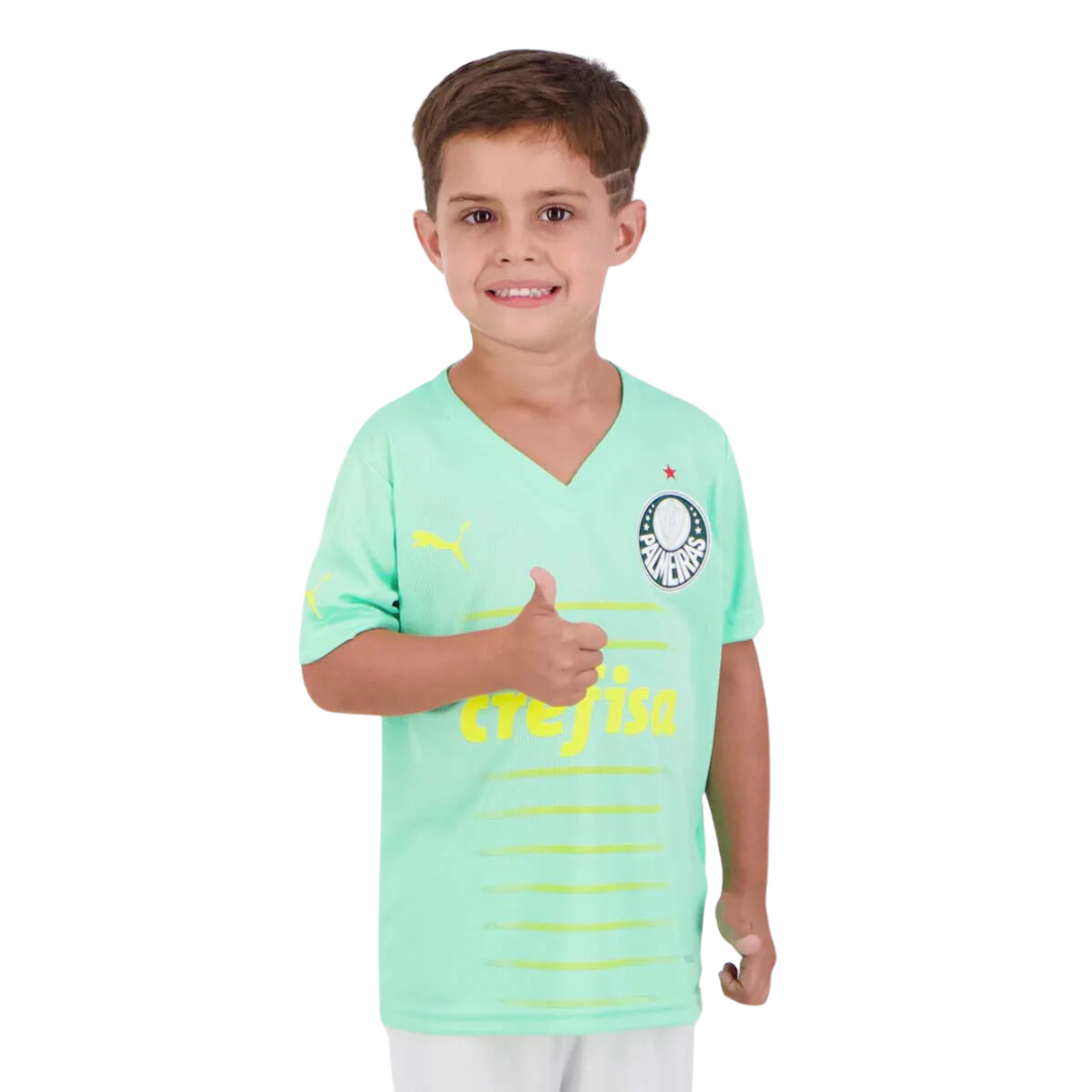 Camisa Puma Palmeiras III 2022 Juvenil